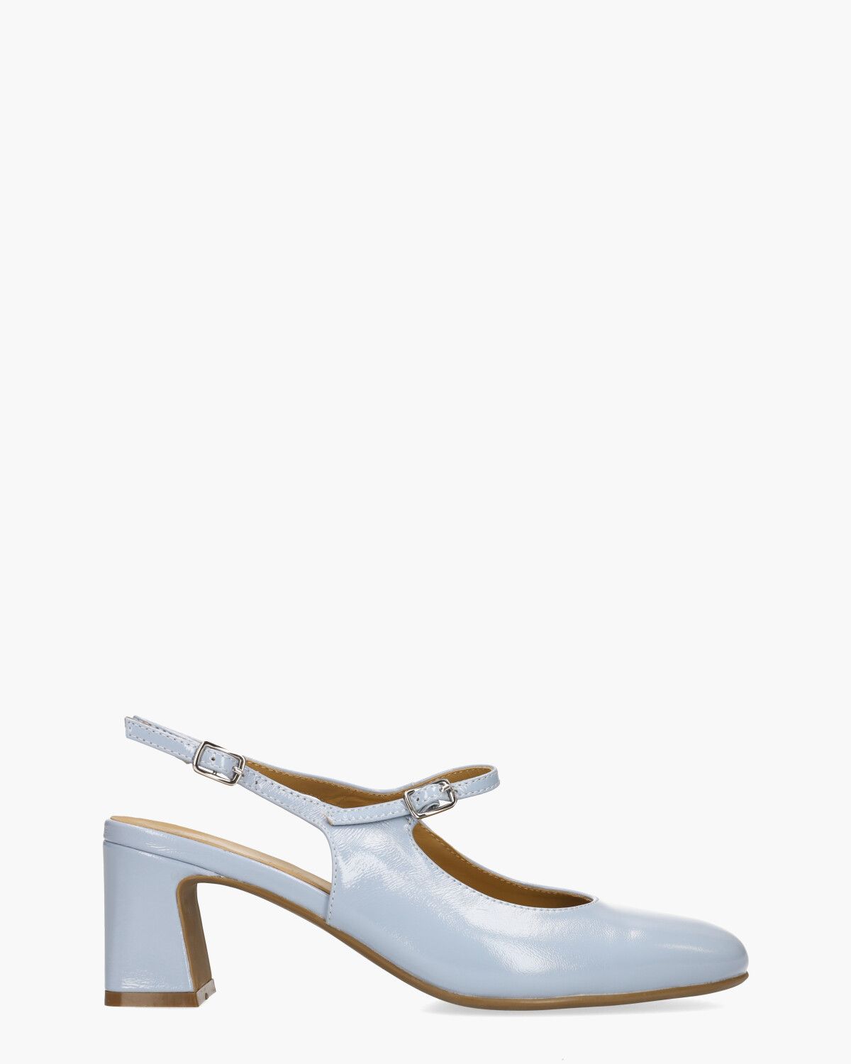 Wandy Lichtblauw Dames Slingbackpumps