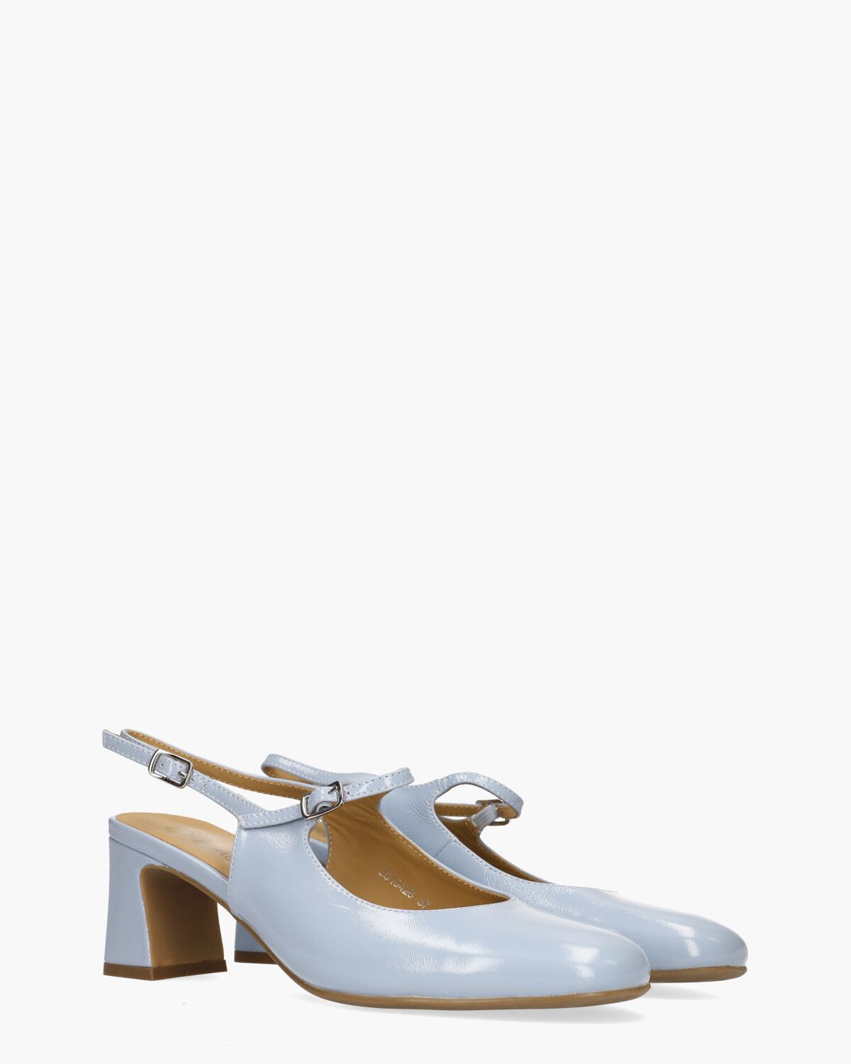 Wandy Lichtblauw Dames Slingbackpumps