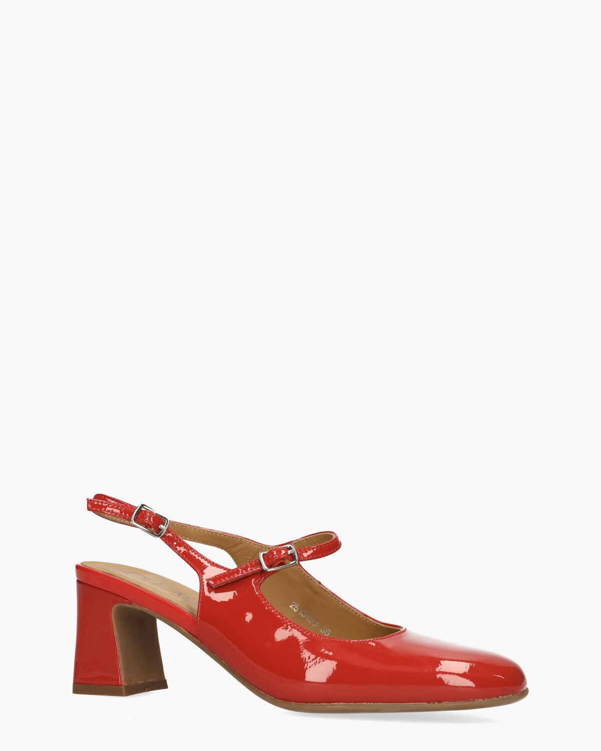 Wandy Rood Dames Slingbackpumps