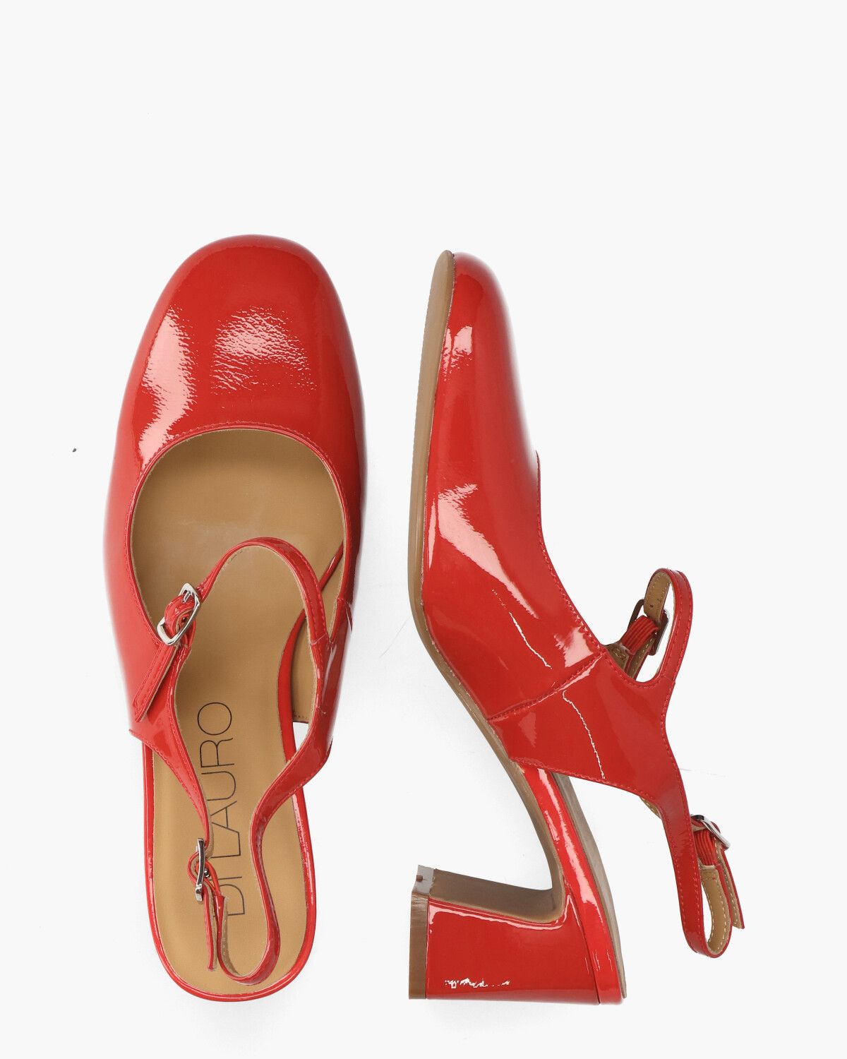 Wandy Rood Dames Slingbackpumps