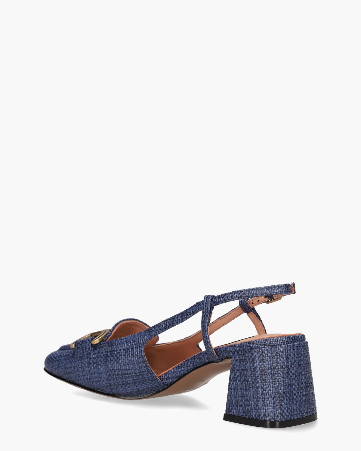 Renée Blauw Slingbackloafers