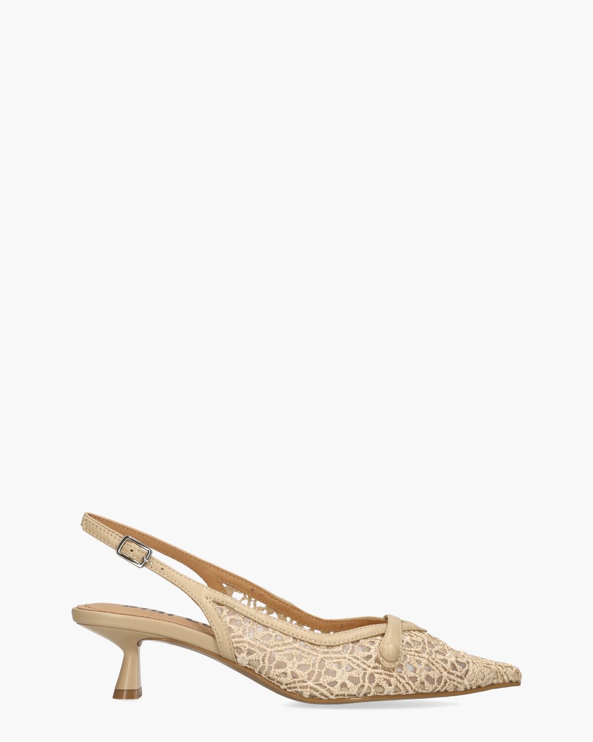 596Z72VK Beige Dames Slingbackpumps