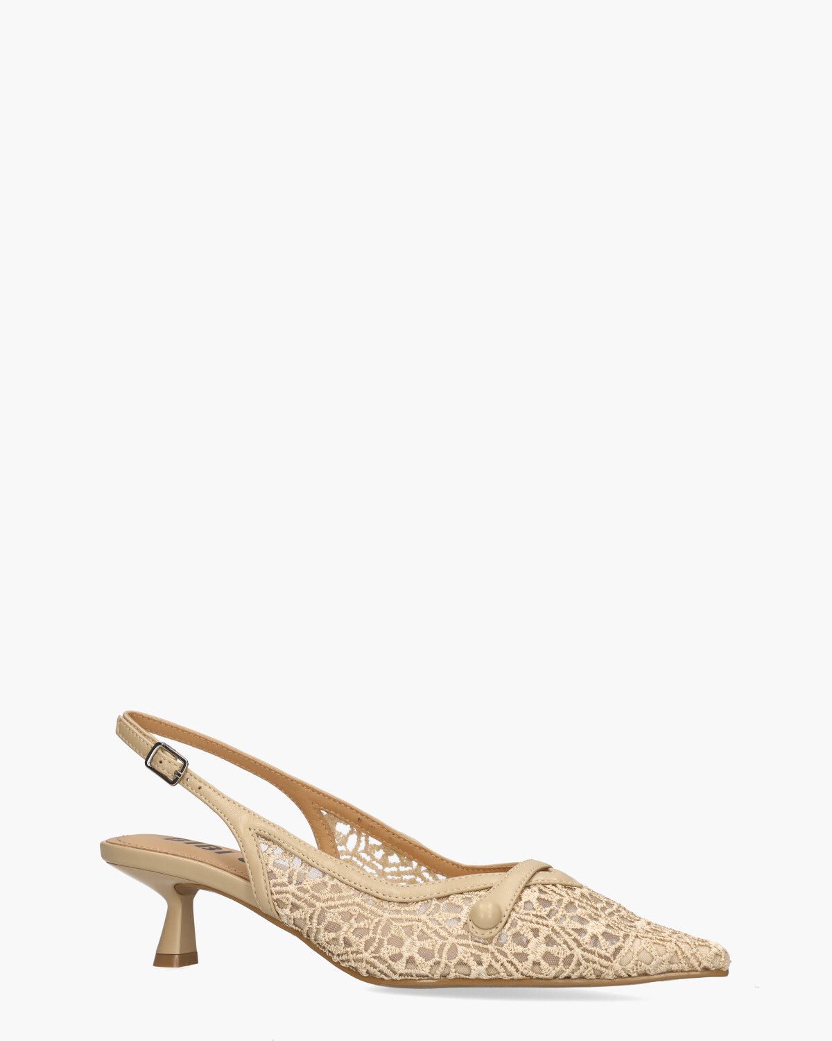 596Z72VK Beige Dames Slingbackpumps