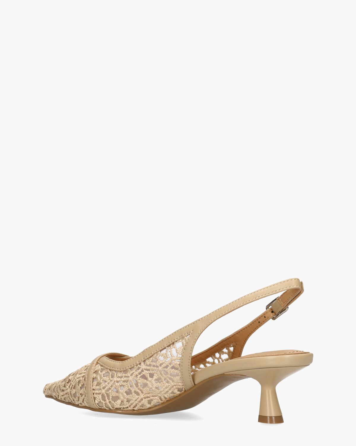 596Z72VK Beige Dames Slingbackpumps