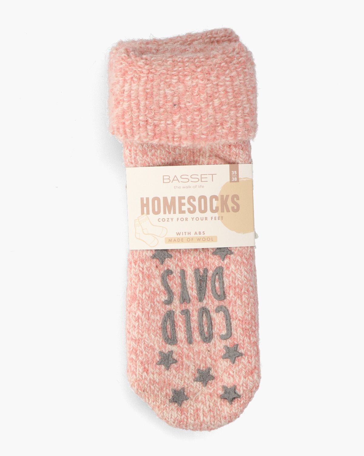 Cold Days - Warm Socks Roze Damessokken