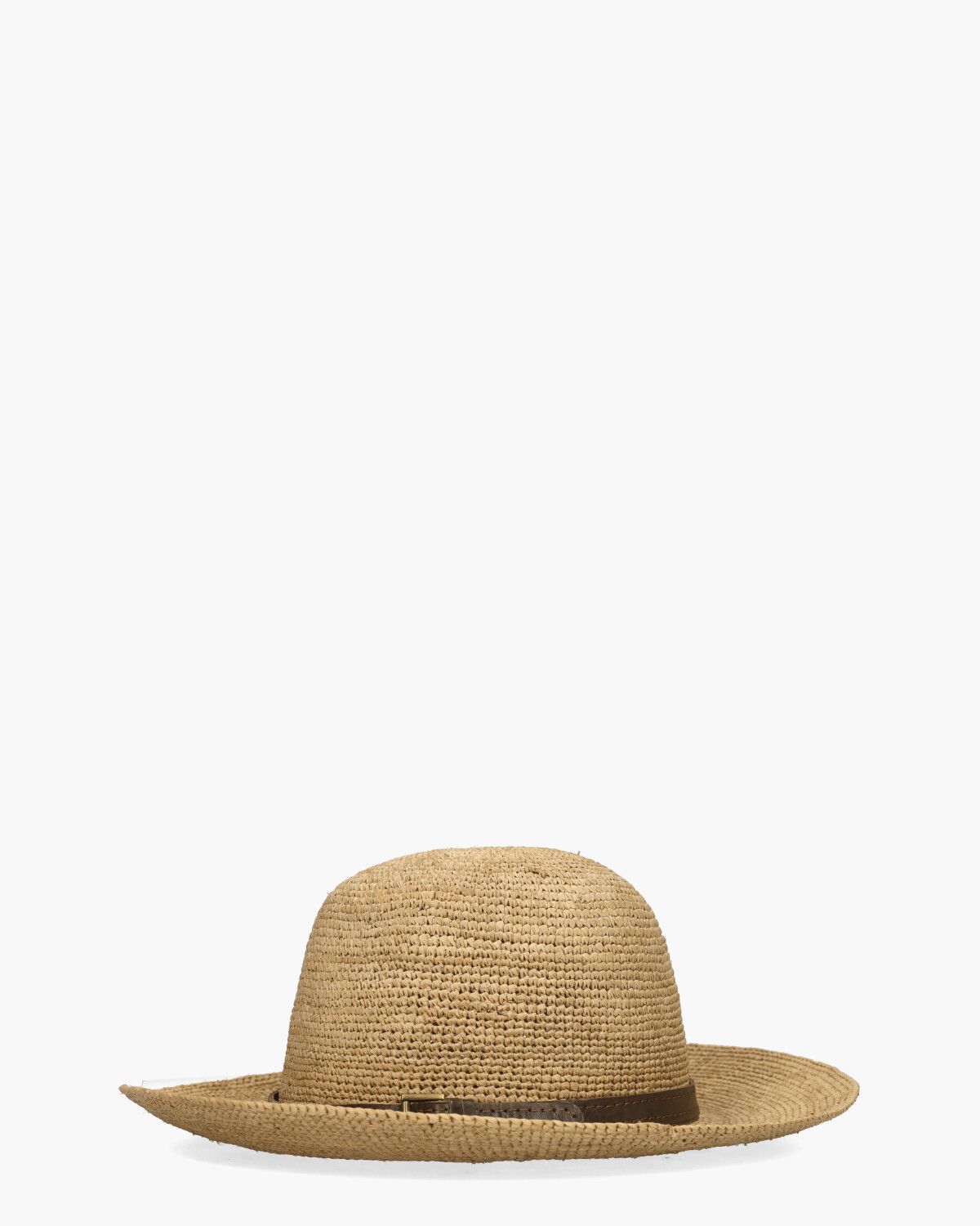 Chapeaux B7 Naturel/Donkerbruin Hoed