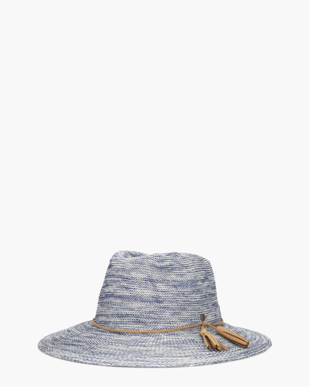 Caroline Blauw/Wit Dameshoed 