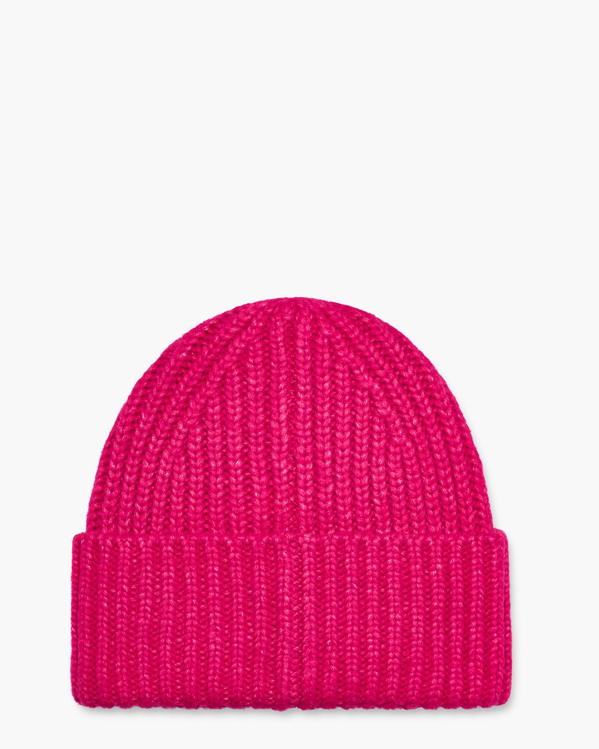 Chunky Rib Beanie Roze Damesmuts