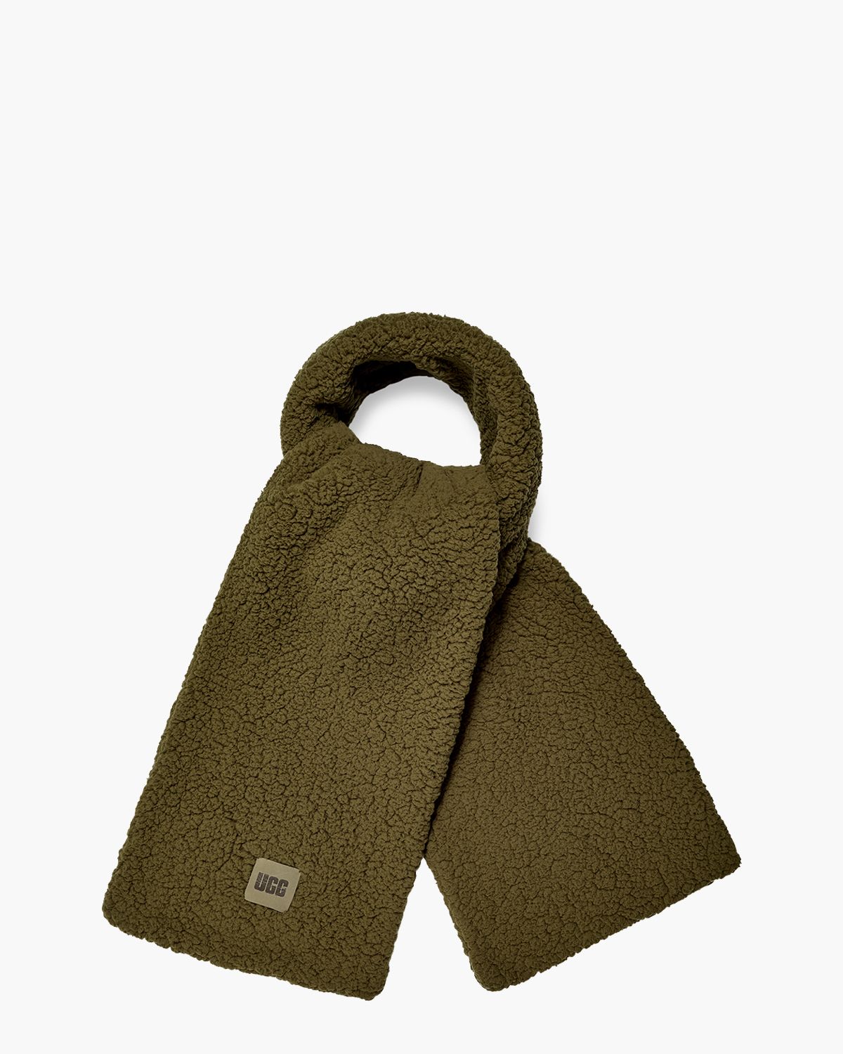Sherpa Oversized Scarf Groen Sjaal