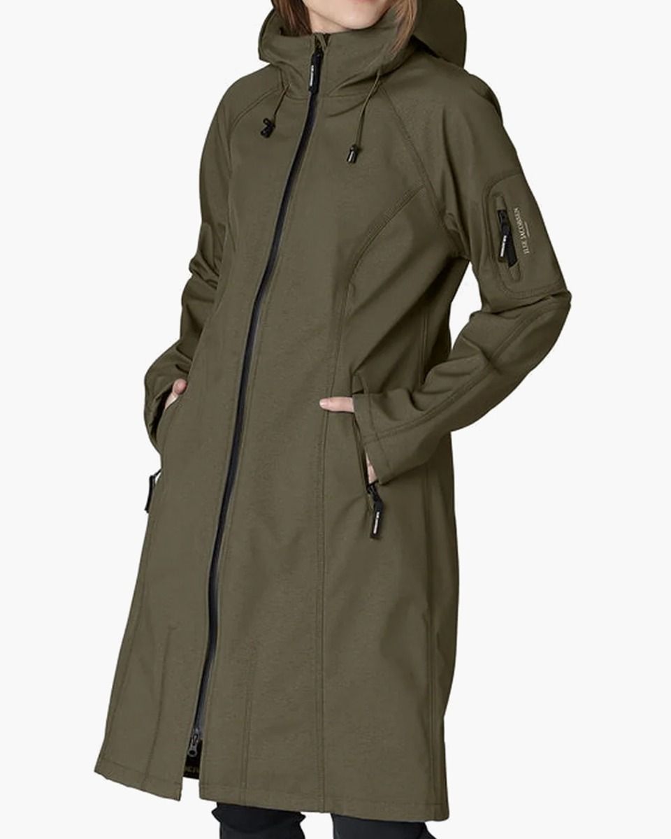 RAIN37L-410 Groen Regenjas