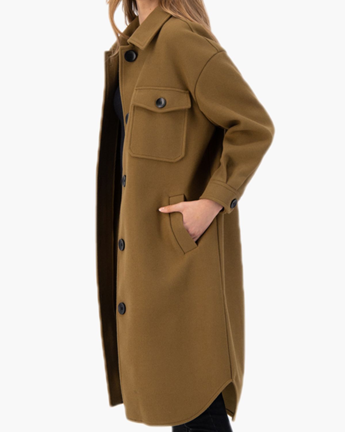 Gigi Solid Jacket Groen Damesjas