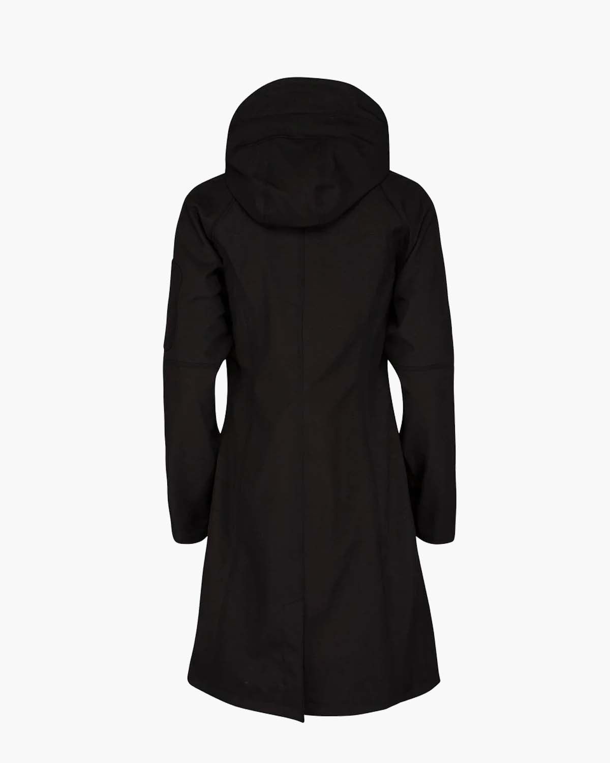 RAIN37L-001 Zwart Regenjas
