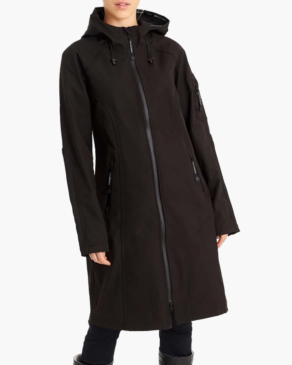 RAIN37L-001 Zwart Regenjas