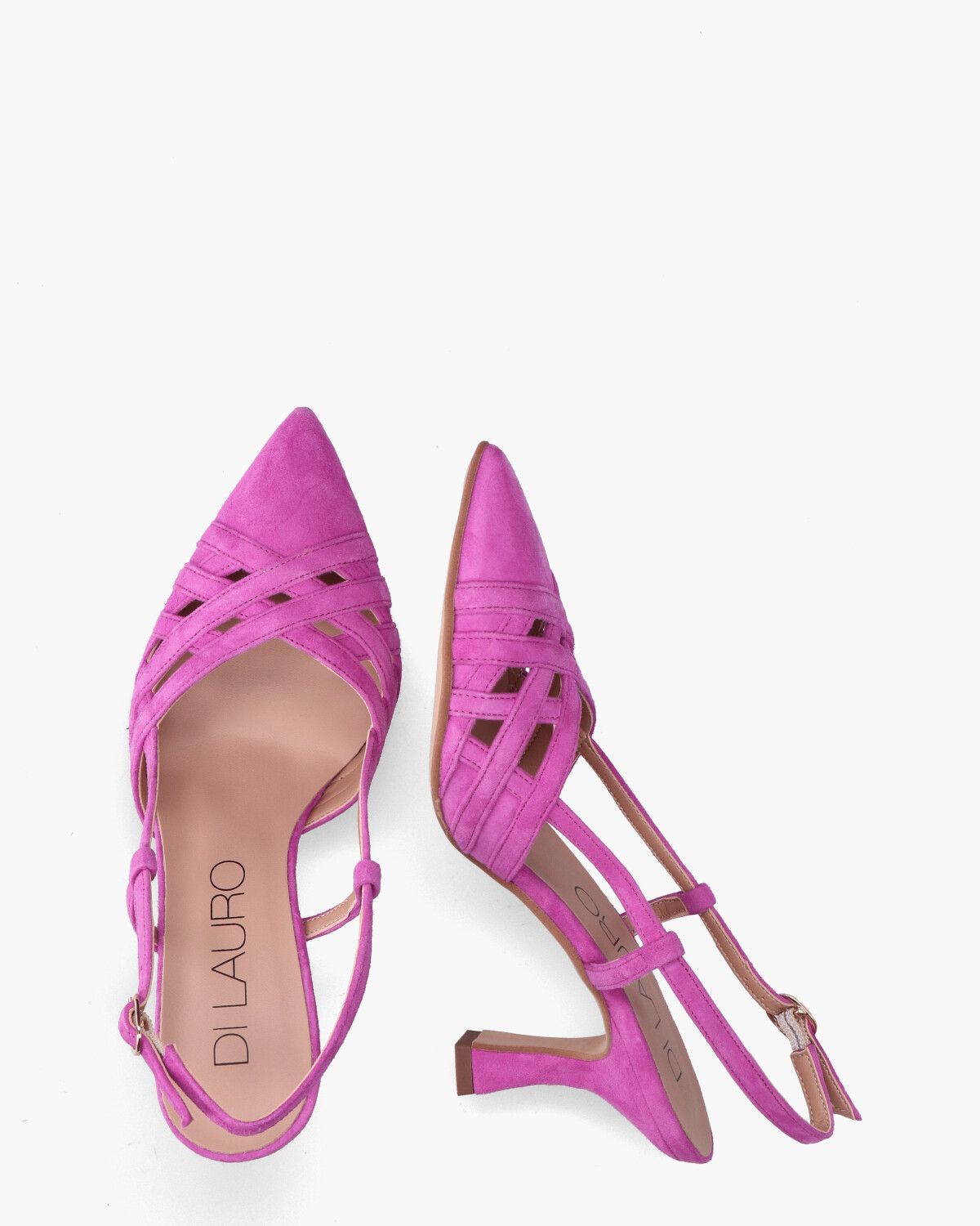 Romaisa Roze Dames Slingbackpumps