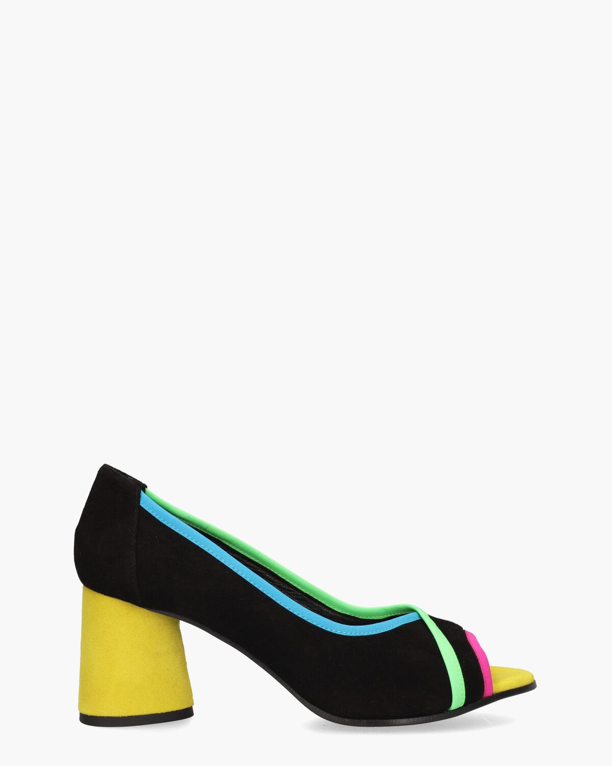 Daria Zwart/Multicolor Damespumps