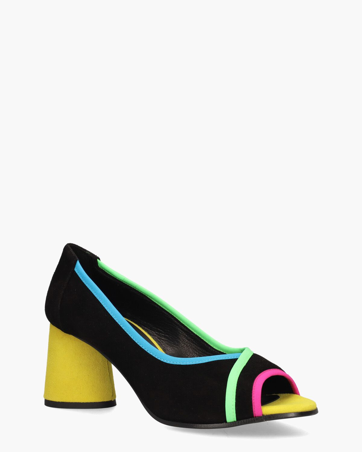 Daria Zwart/Multicolor Damespumps
