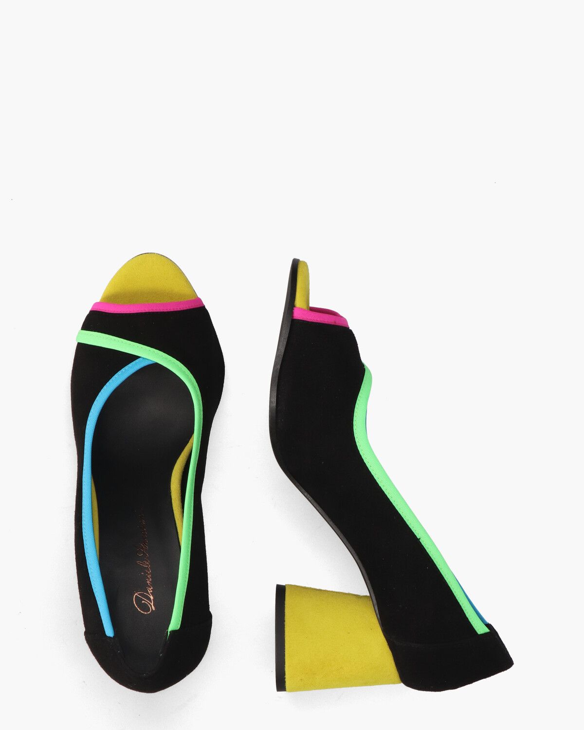 Daria Zwart/Multicolor Damespumps