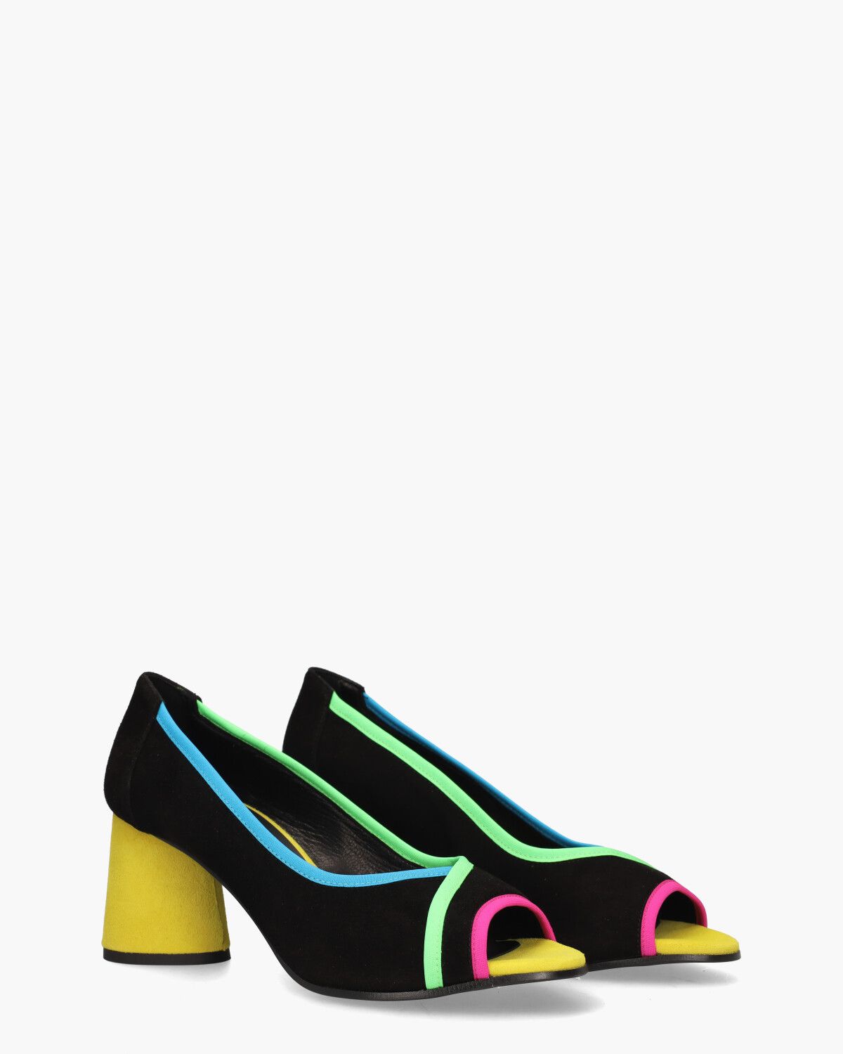Daria Zwart/Multicolor Damespumps