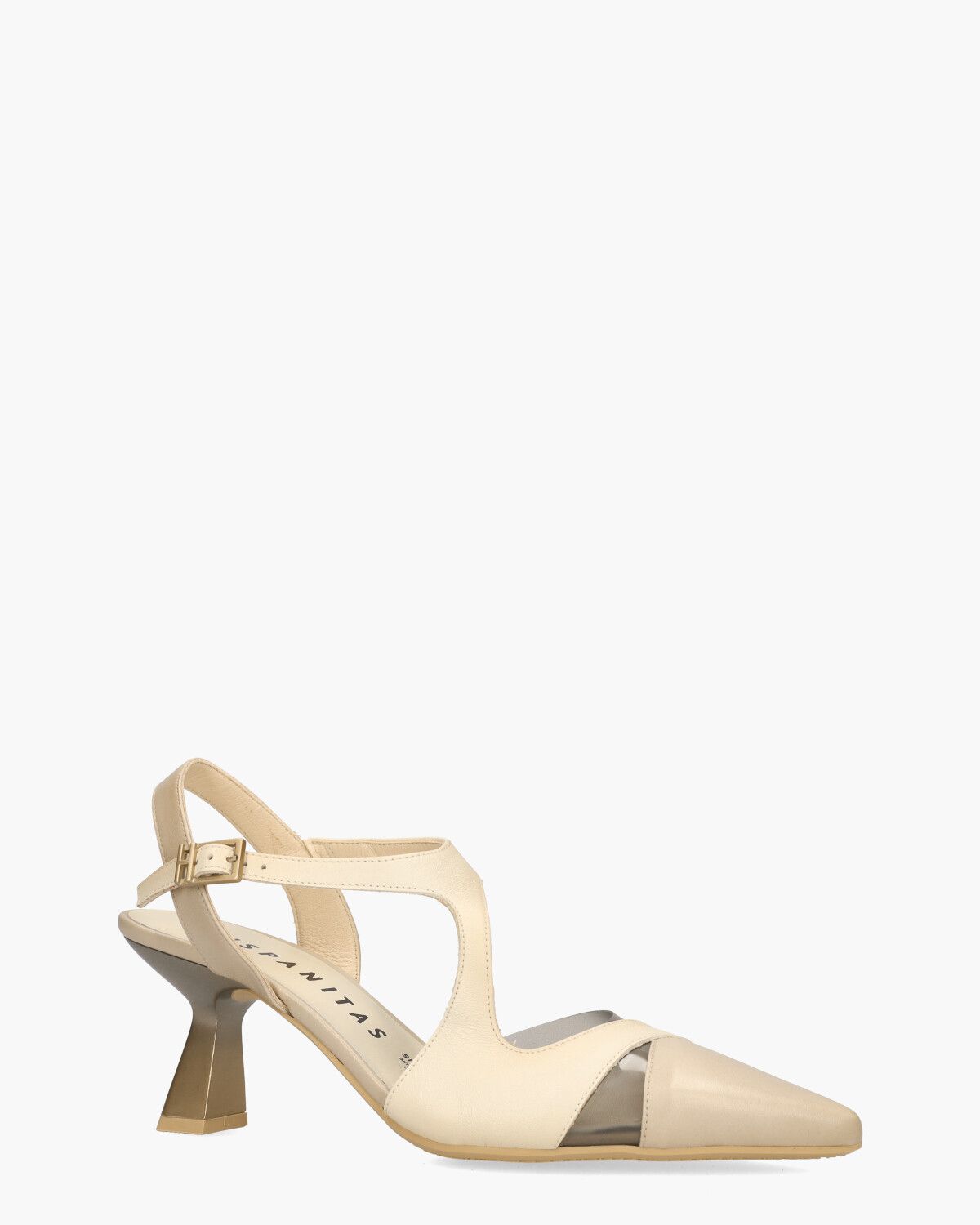 HV253912 Off-White/Beige Damespumps