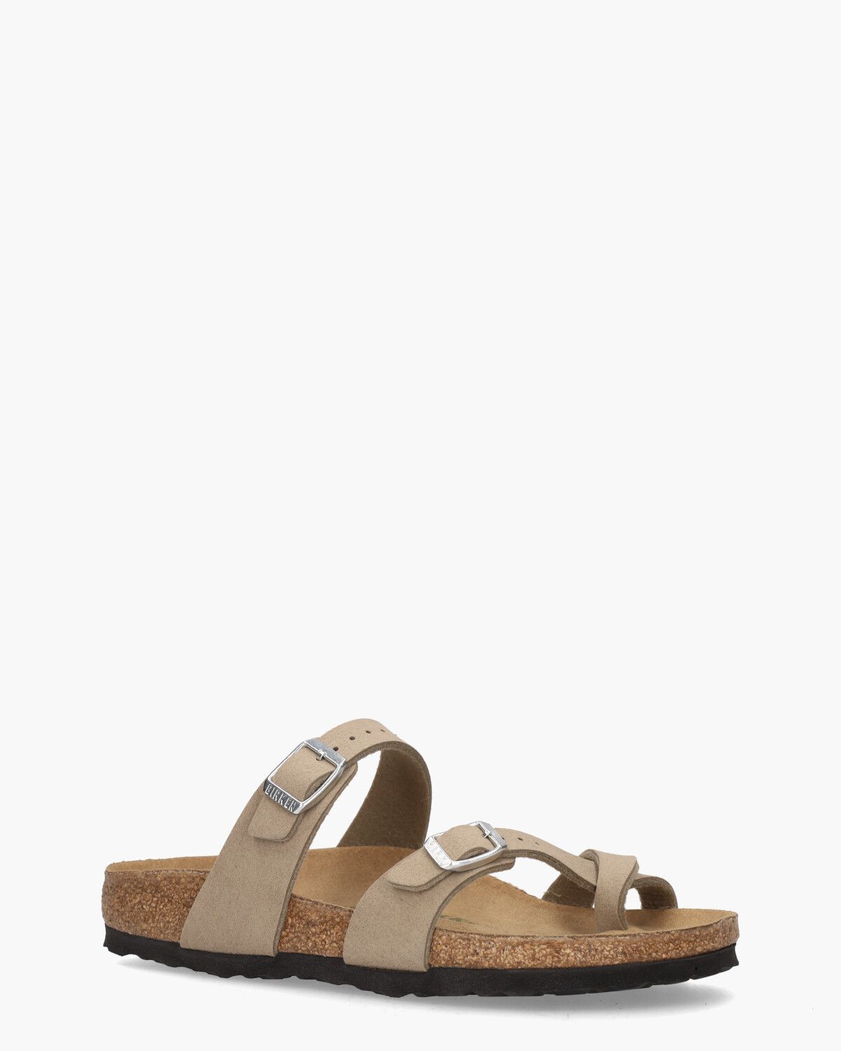 Mayari Vegan Taupe Damesslippers