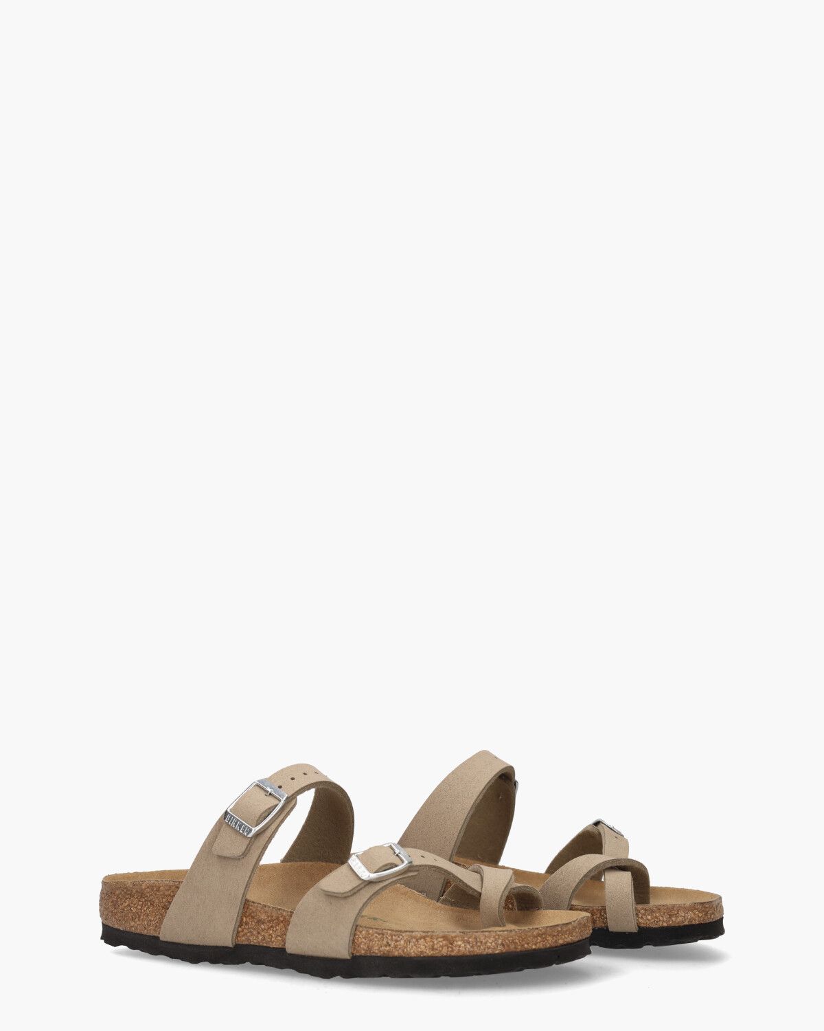 Mayari Vegan Taupe Damesslippers
