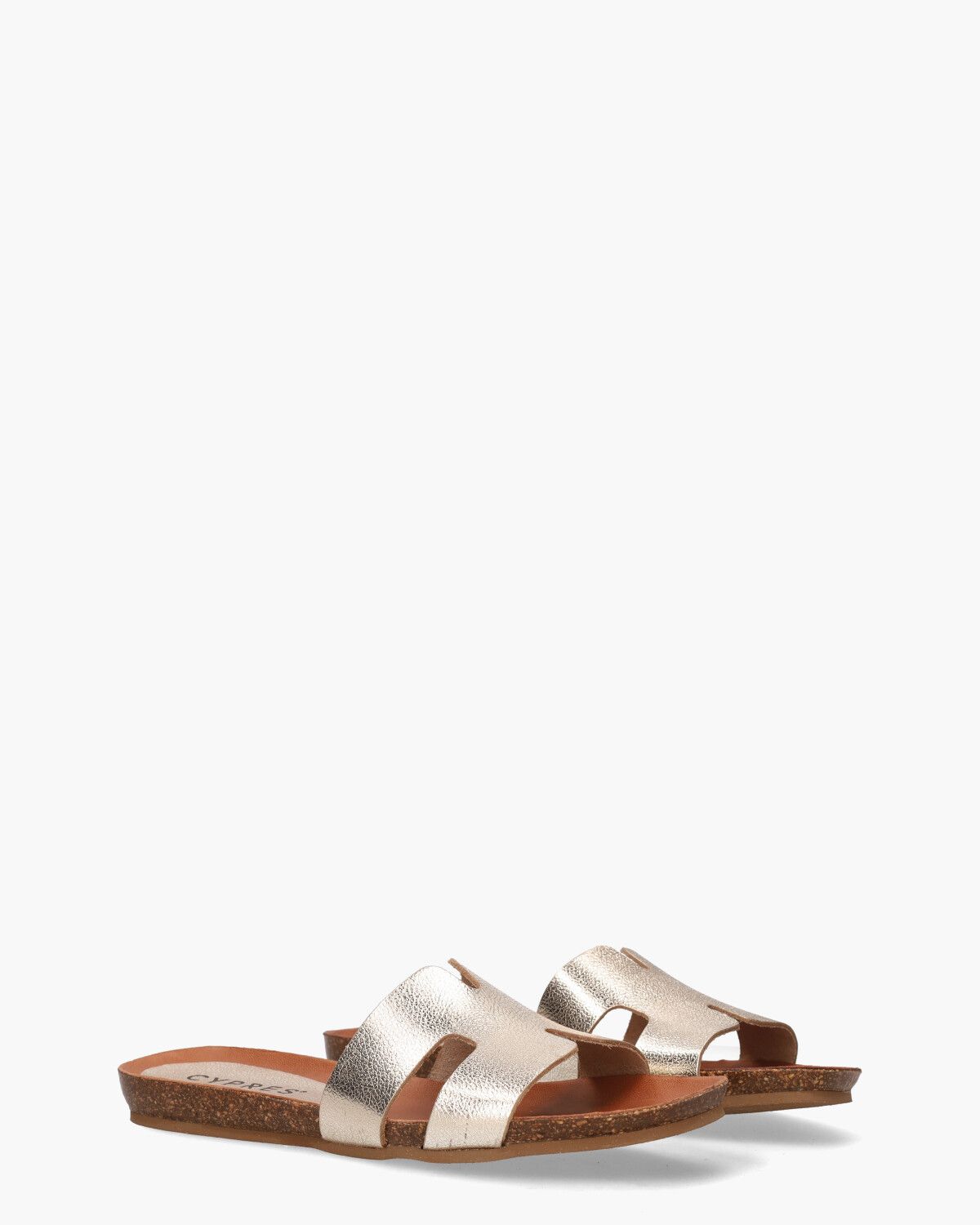 Rosy Goud Damesslippers