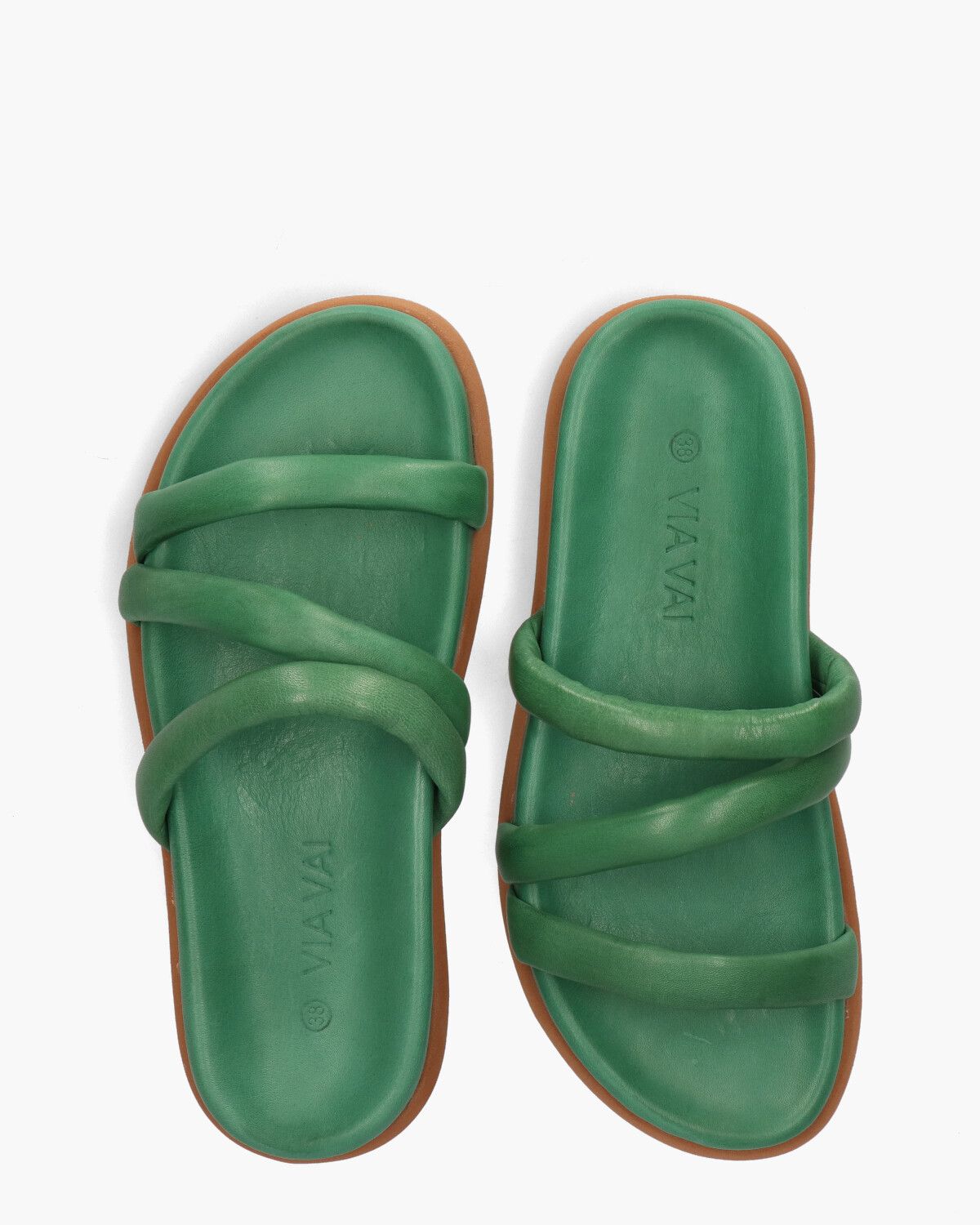 Candy Pop Groen Damesslippers