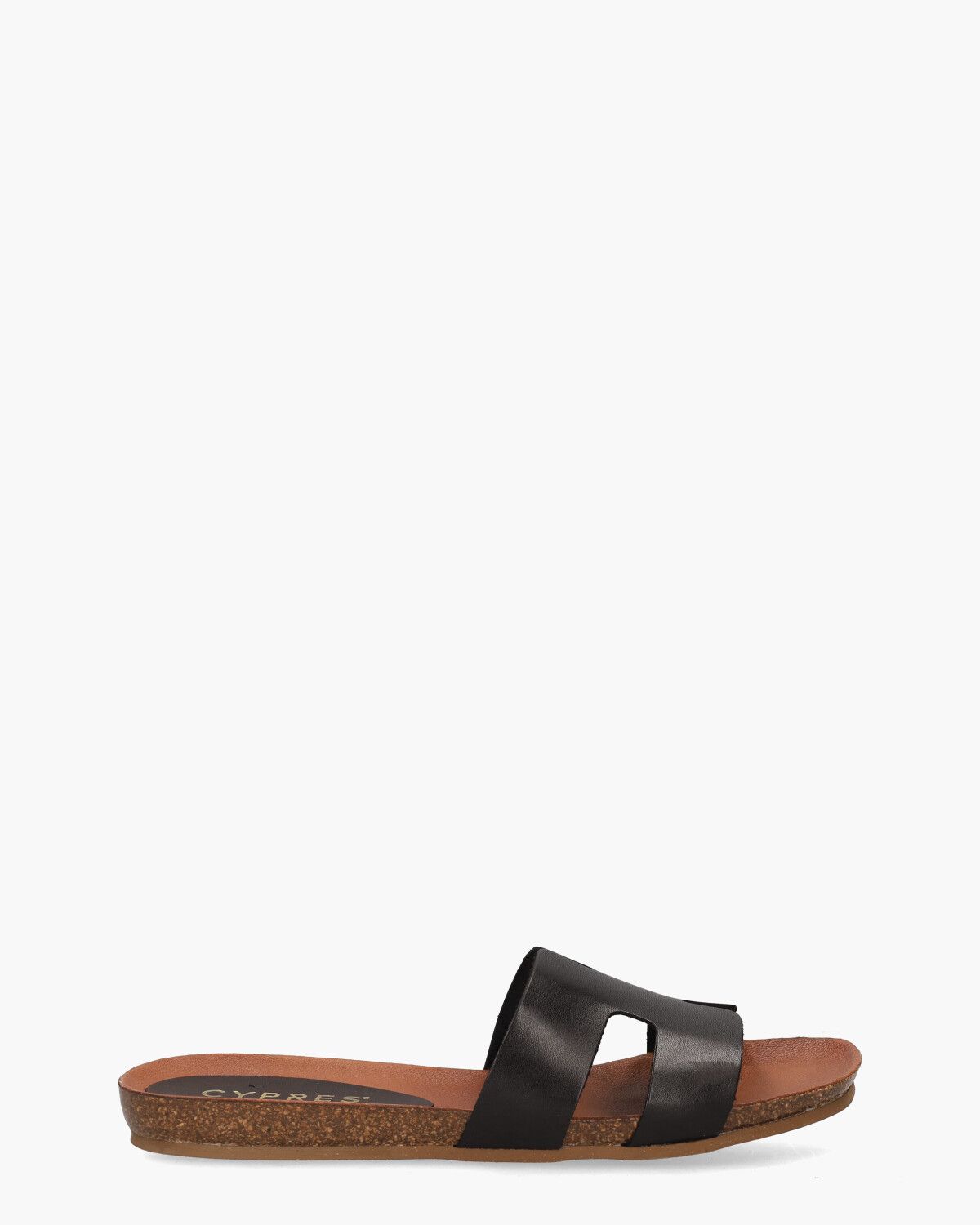 Rosy Zwart Damesslippers