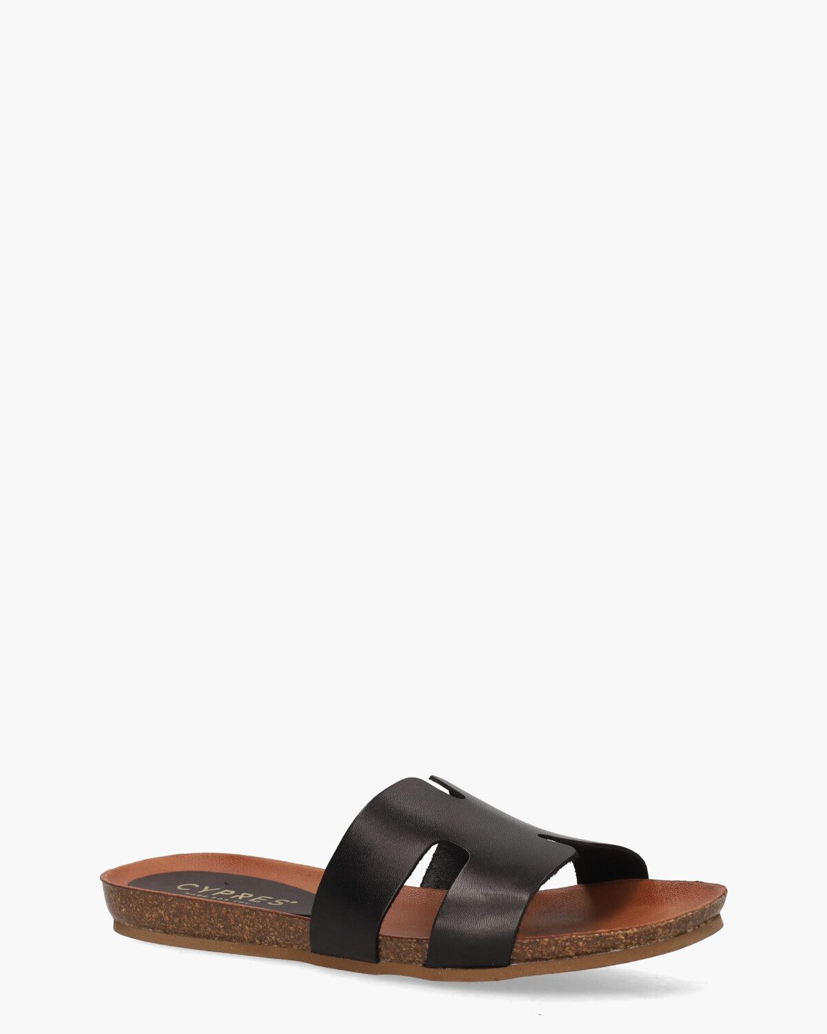 Rosy Zwart Damesslippers