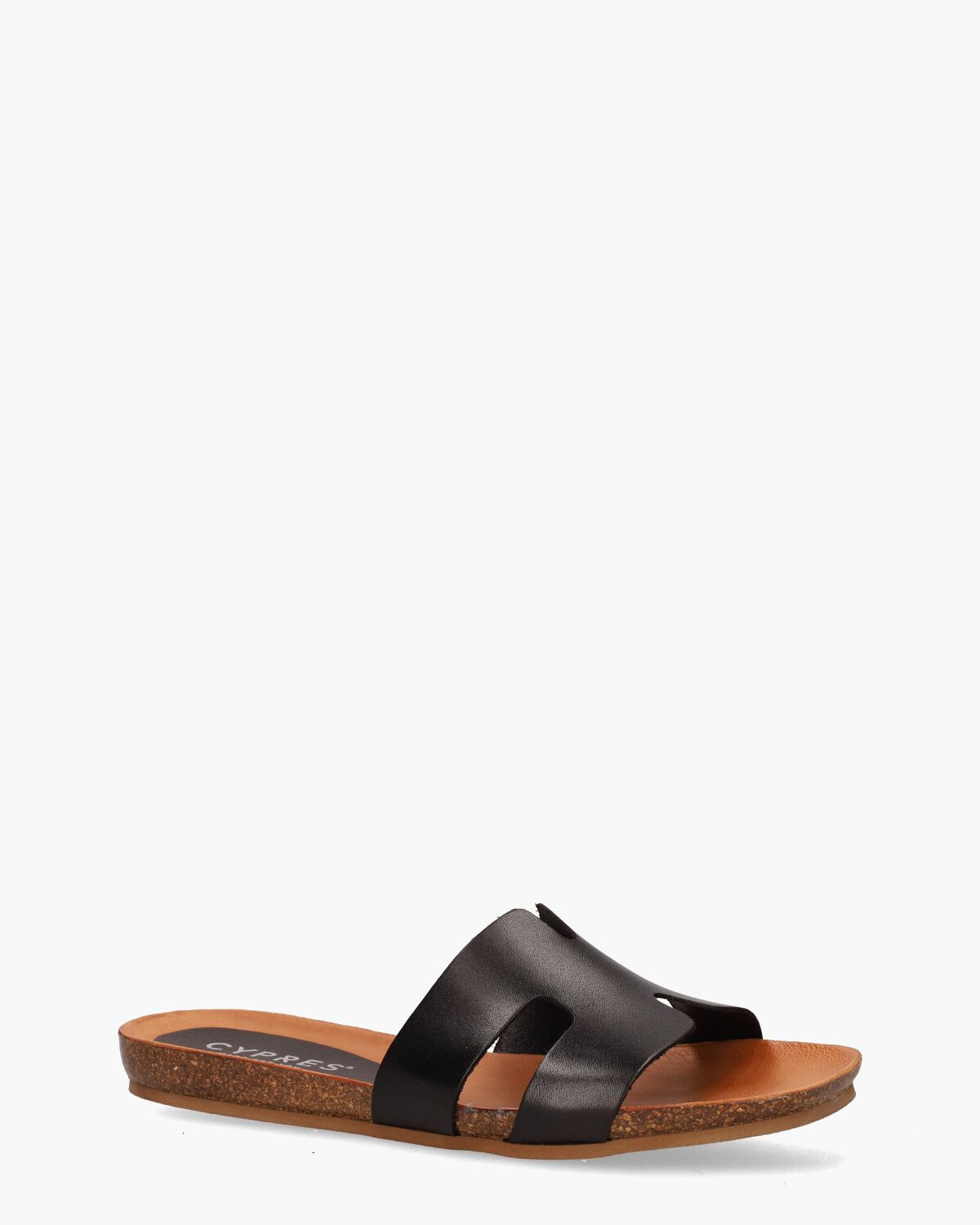 Rosy Zwart Damesslippers