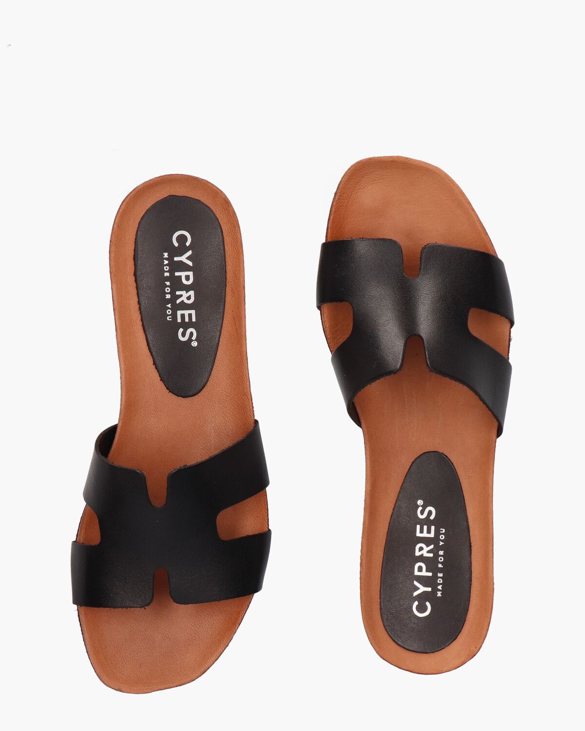 Rosy Zwart Damesslippers