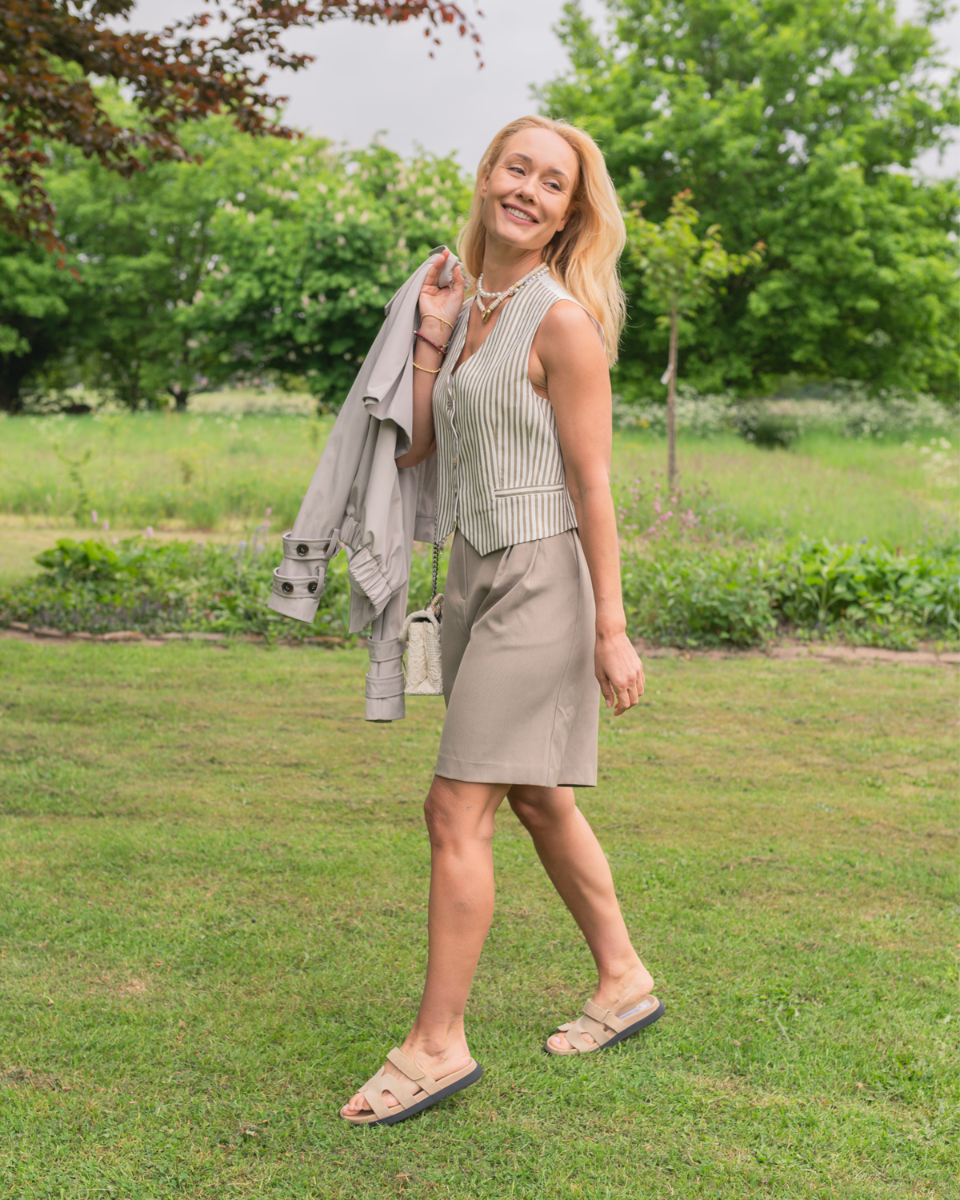 Missile-E Sandal Beige Damesslippers
