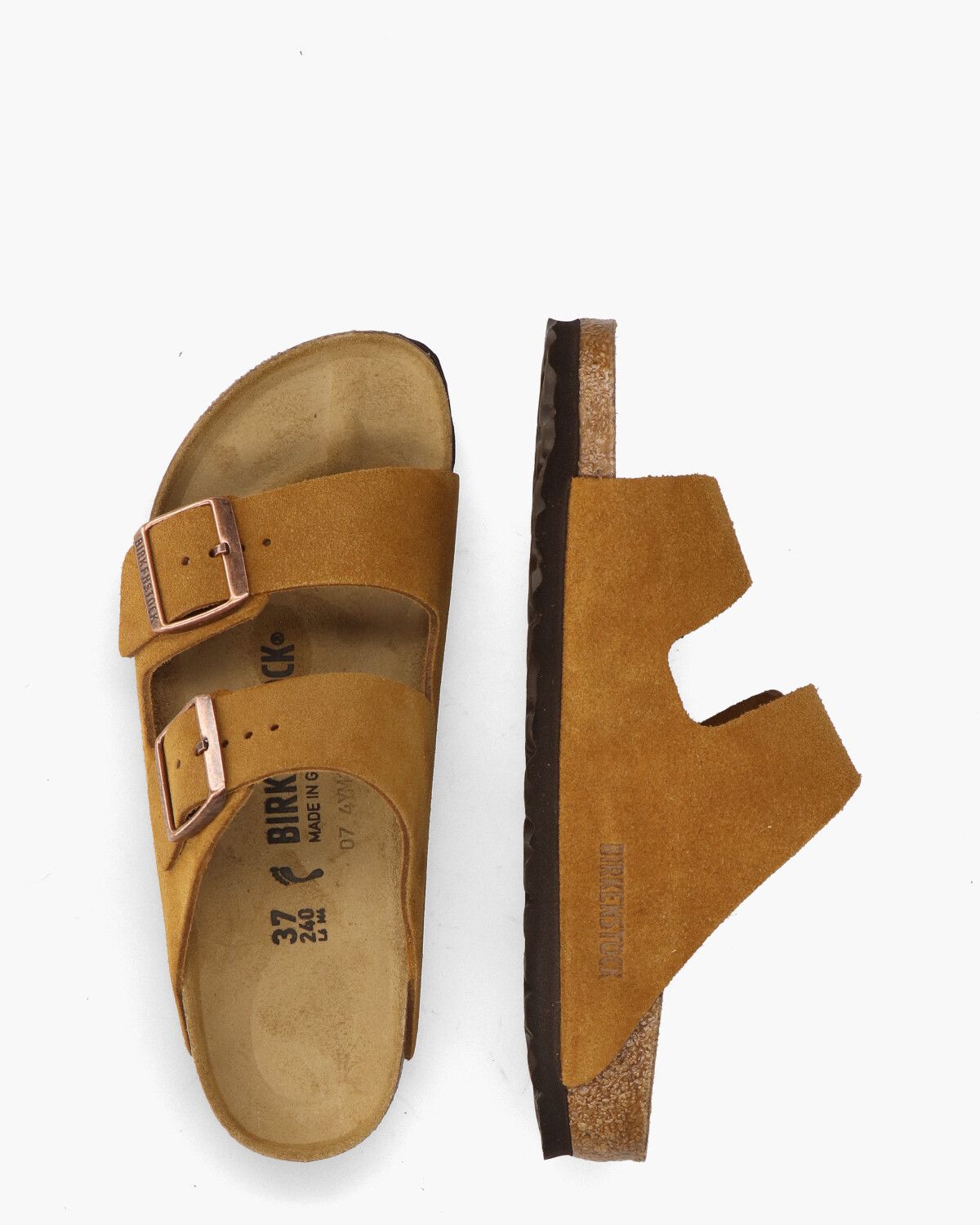Arizona Cognac Damesslippers