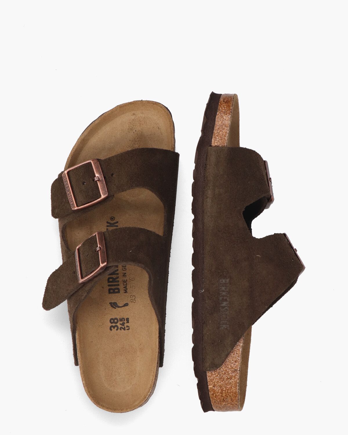 Arizona Bruin Suede Damesslippers