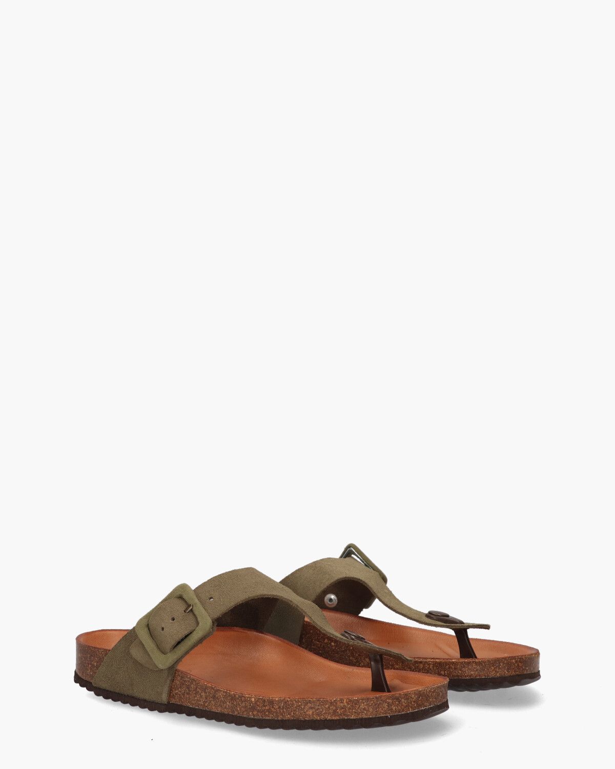 Meyra Groen Damesslippers