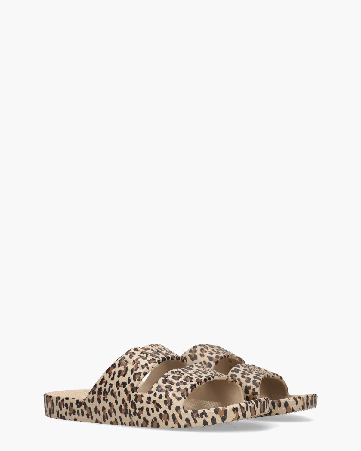 Basic Bruin/Zwart Damesslippers