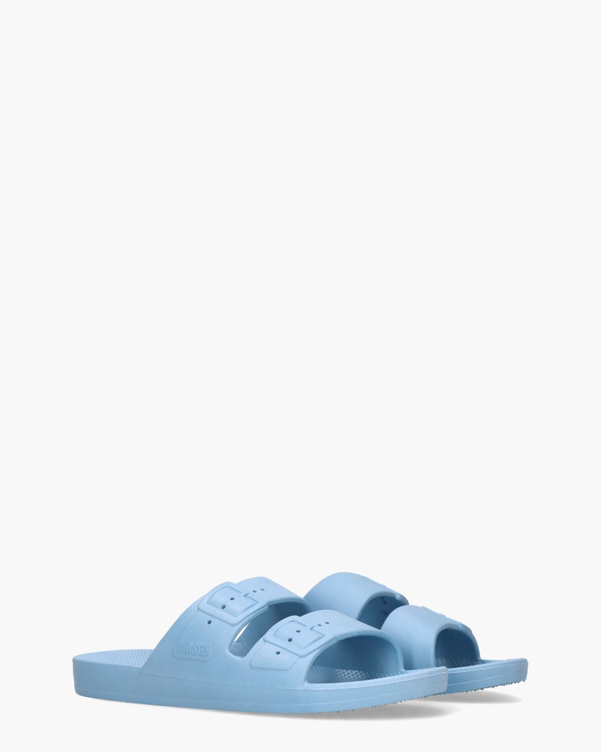 Basic Lichtblauw Damesslippers