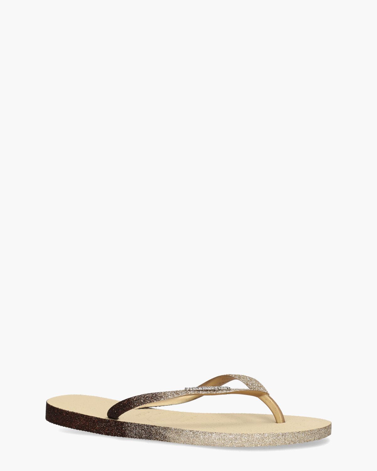 Slim Sparkle Beige Damesslippers