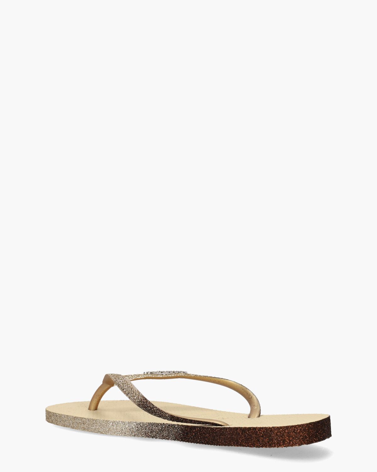 Slim Sparkle Beige Damesslippers
