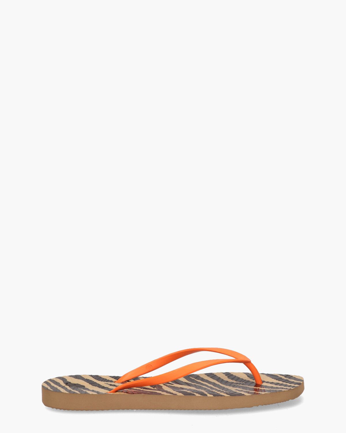 Tapered Oranje Damesslippers