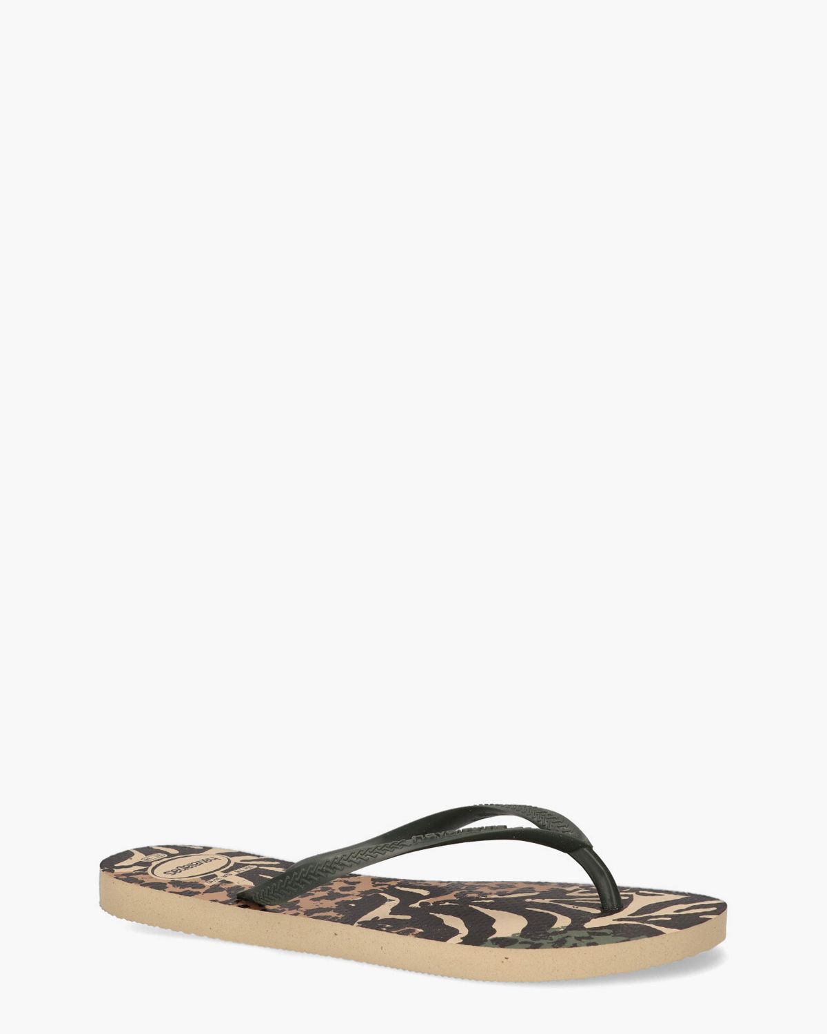 Slim Animals Groen Damesslippers