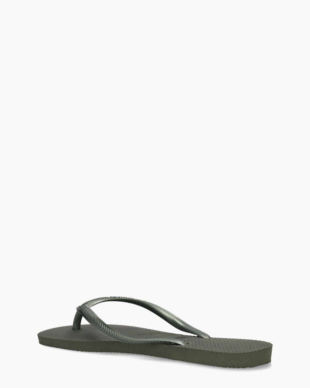 Slim Metallic Groen Damesslippers