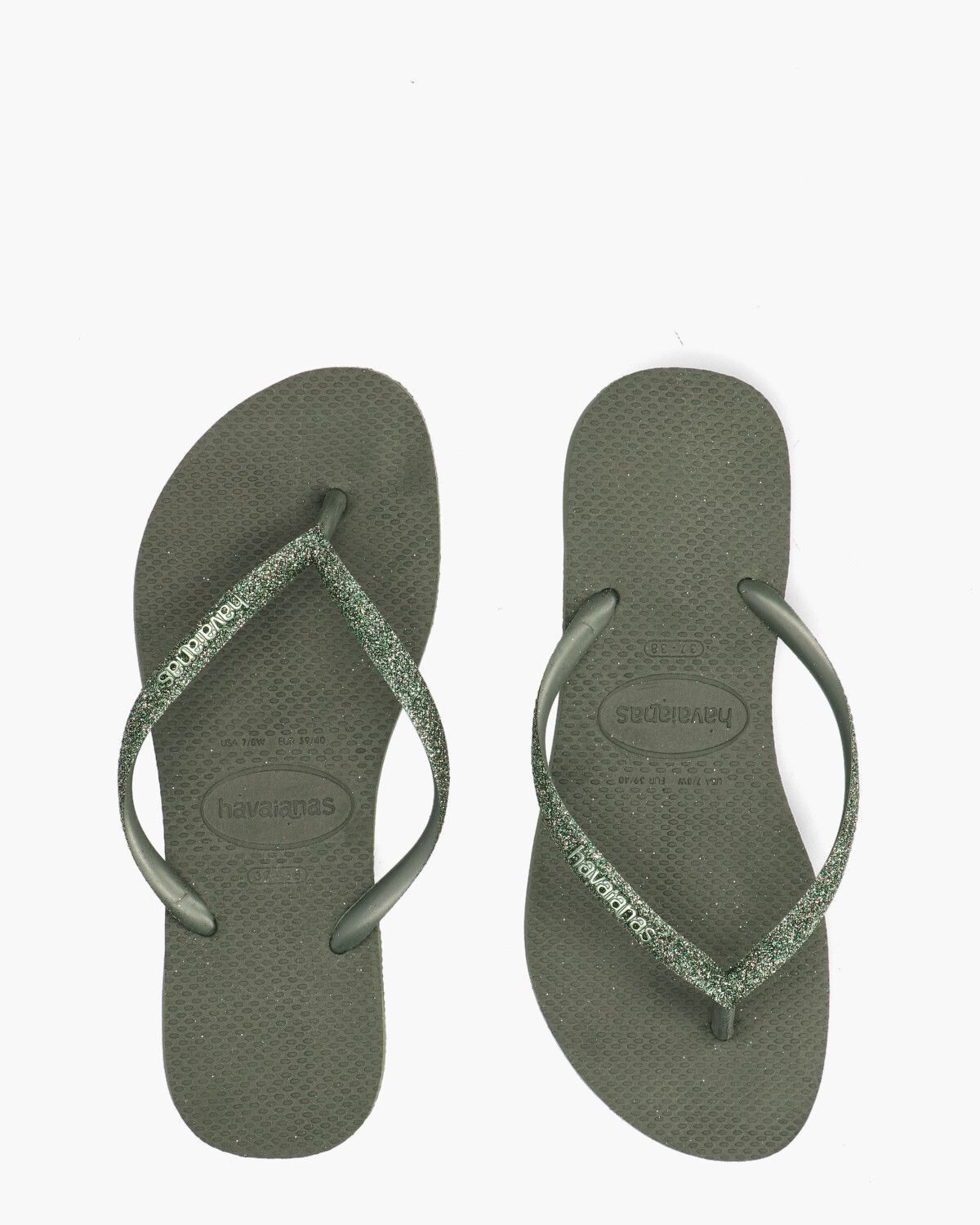 zoeken zwaartekracht tunnel Havaianas Slim Glitter II Groen Damesslippers - Van Arendonk