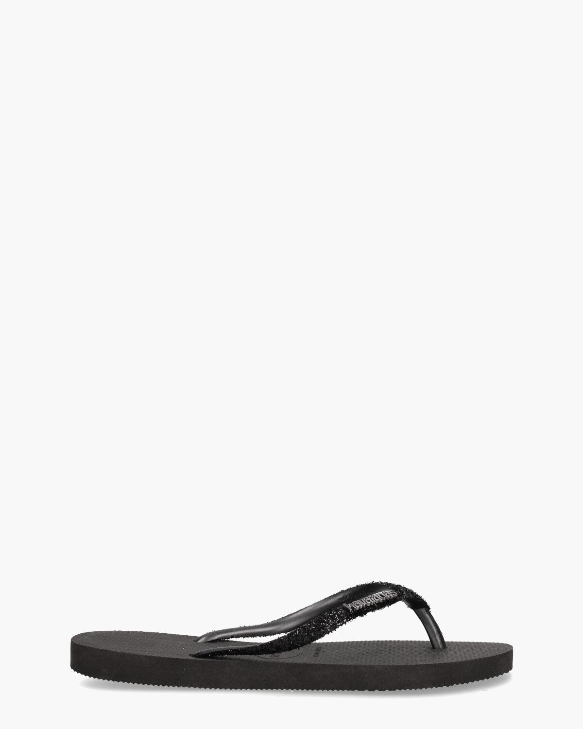 Slim Glitter II Zwart Damesslippers