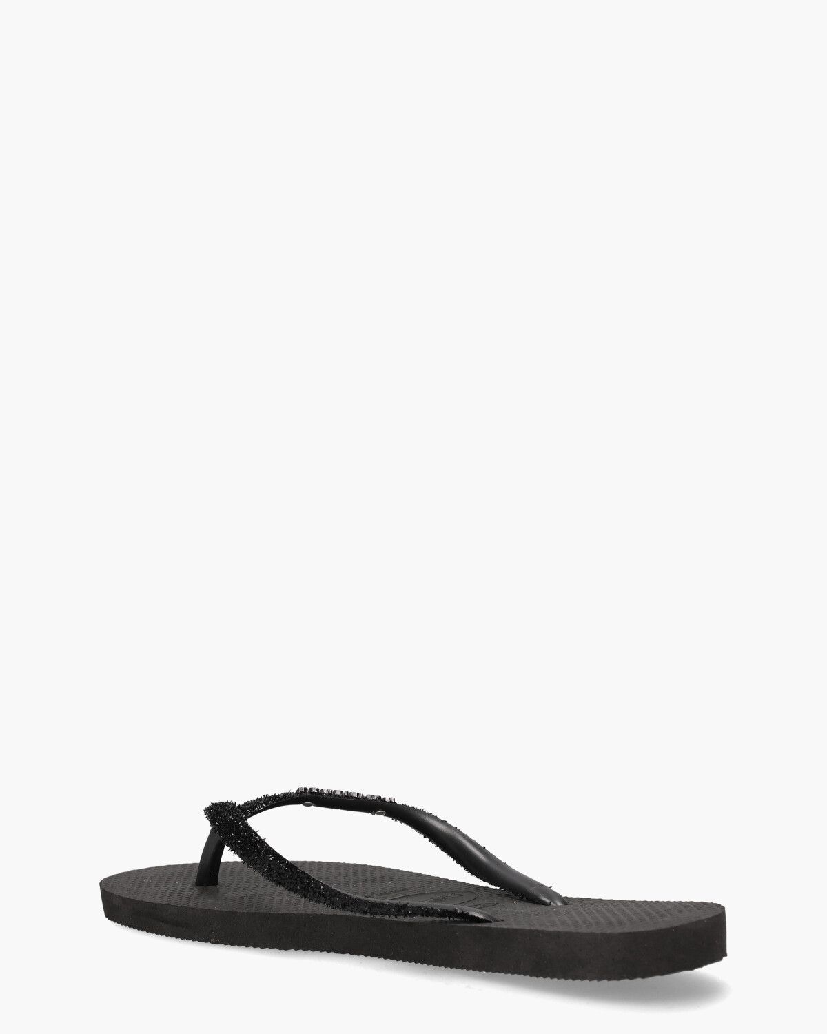 Slim Glitter II Zwart Damesslippers