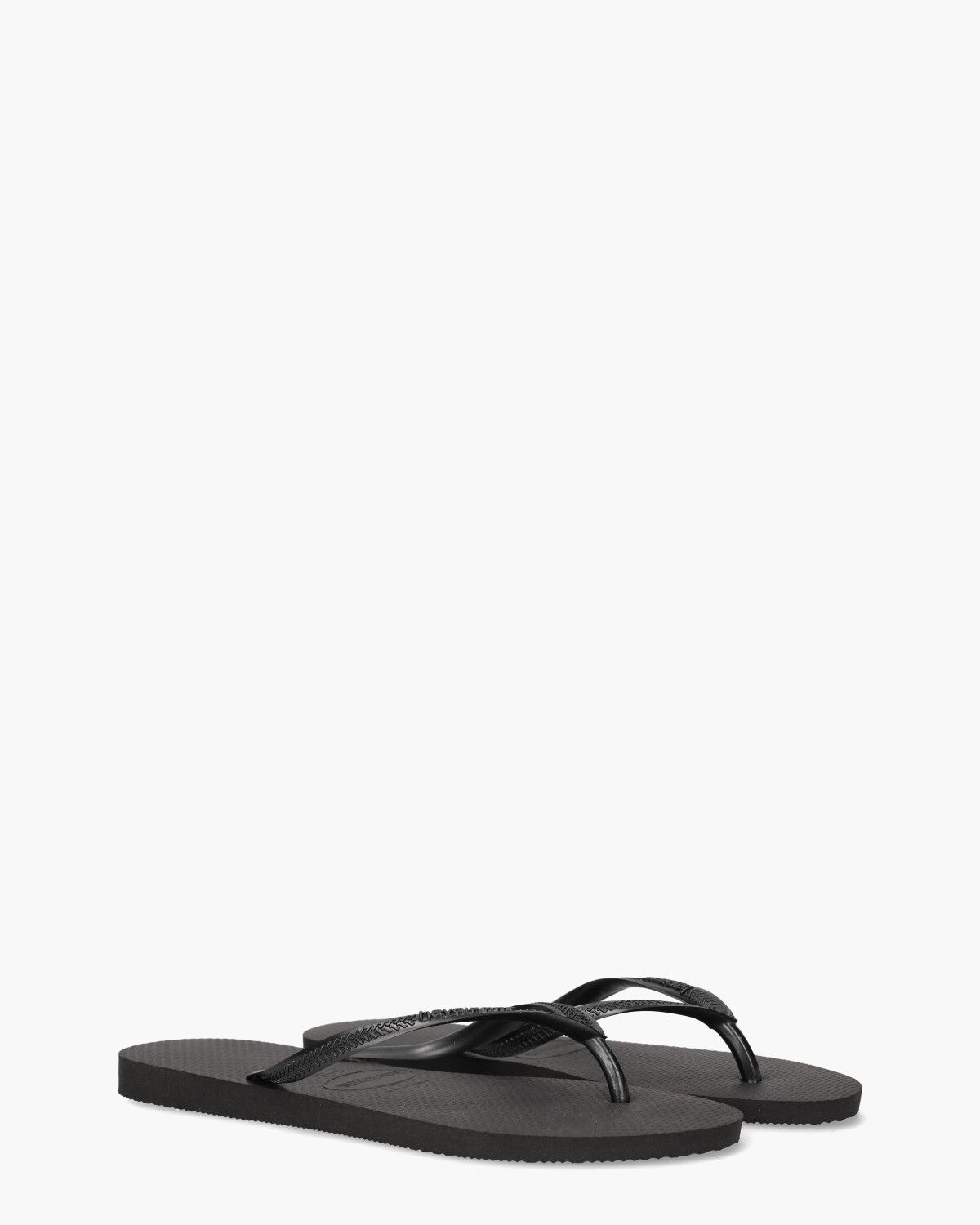 Slim Zwart Damesslippers
