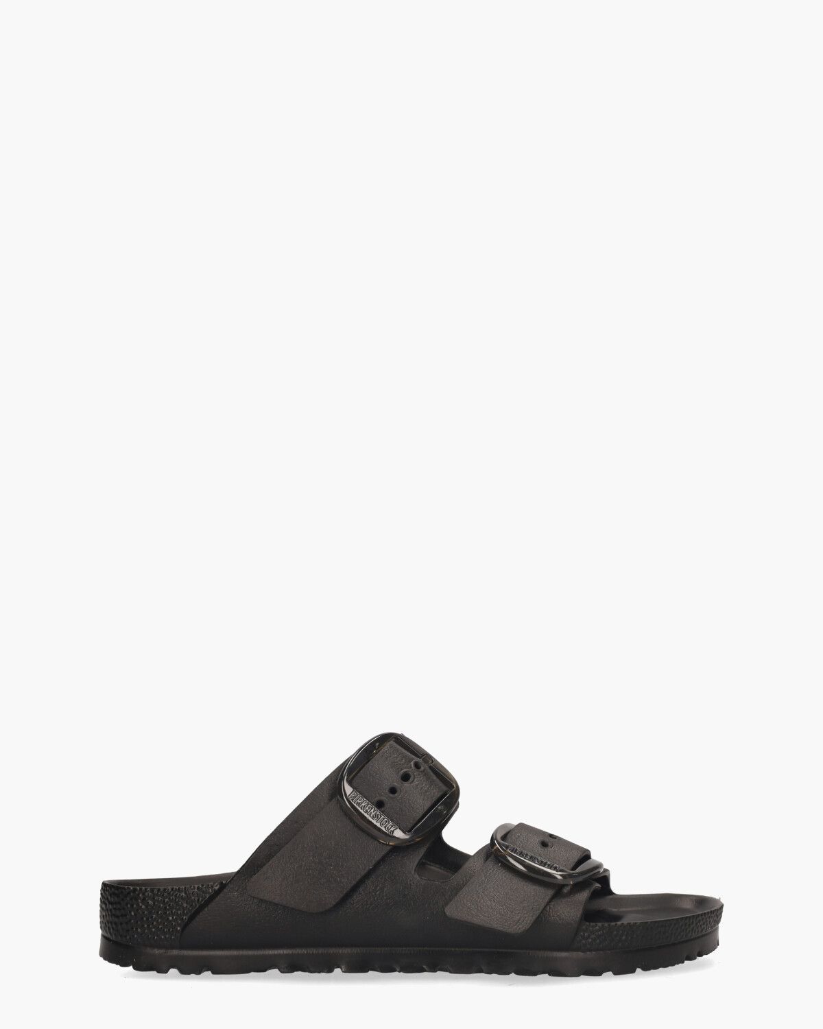 Arizona Big Buckle Zwart Damesslippers
