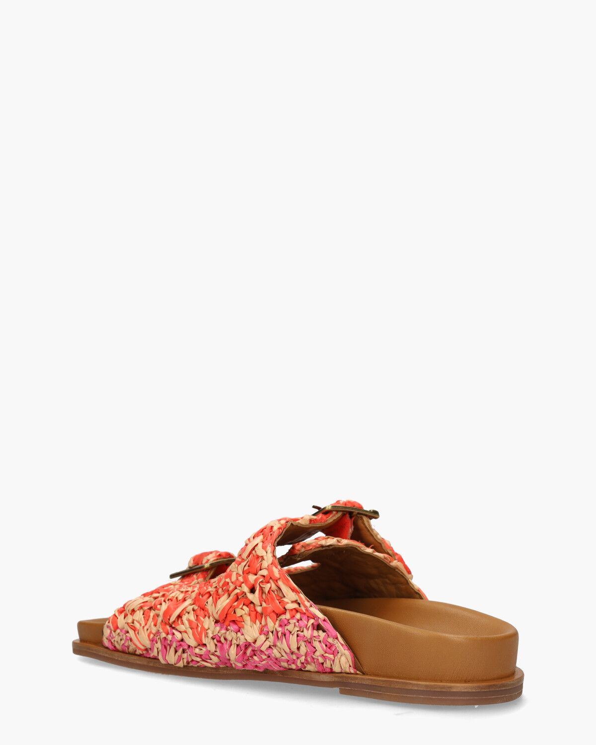 397013  Rood/Multicolor Damesslippers