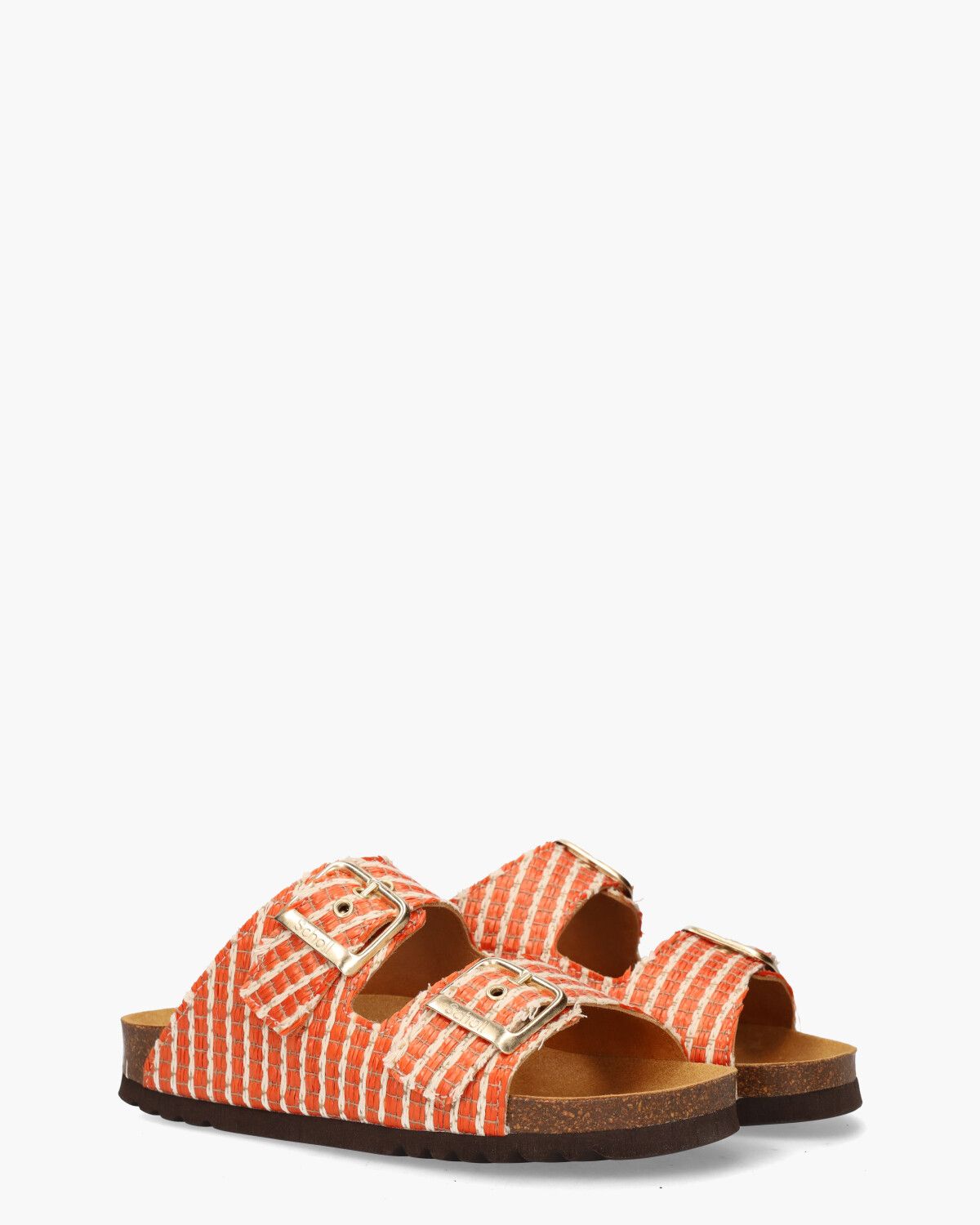 Noelle Oranje Damesslippers