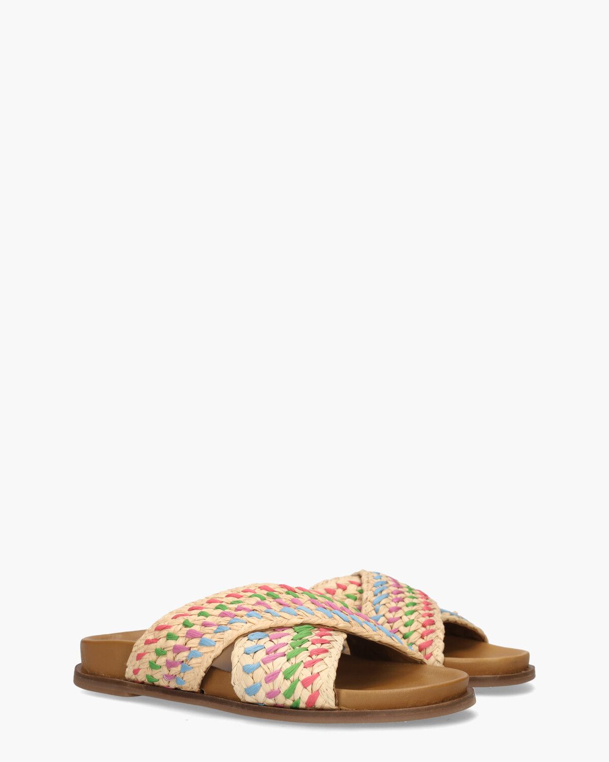 Rinoa Ecru/Multicolor Damesslippers